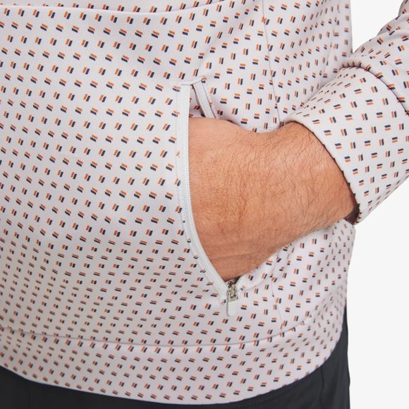 Mizzen Main Versa Quarter Zip Pullover Sweatshirt Grey Polo Pockets XXL 2XL - Picture 5 of 16